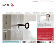 Tablet Screenshot of janusteam.de